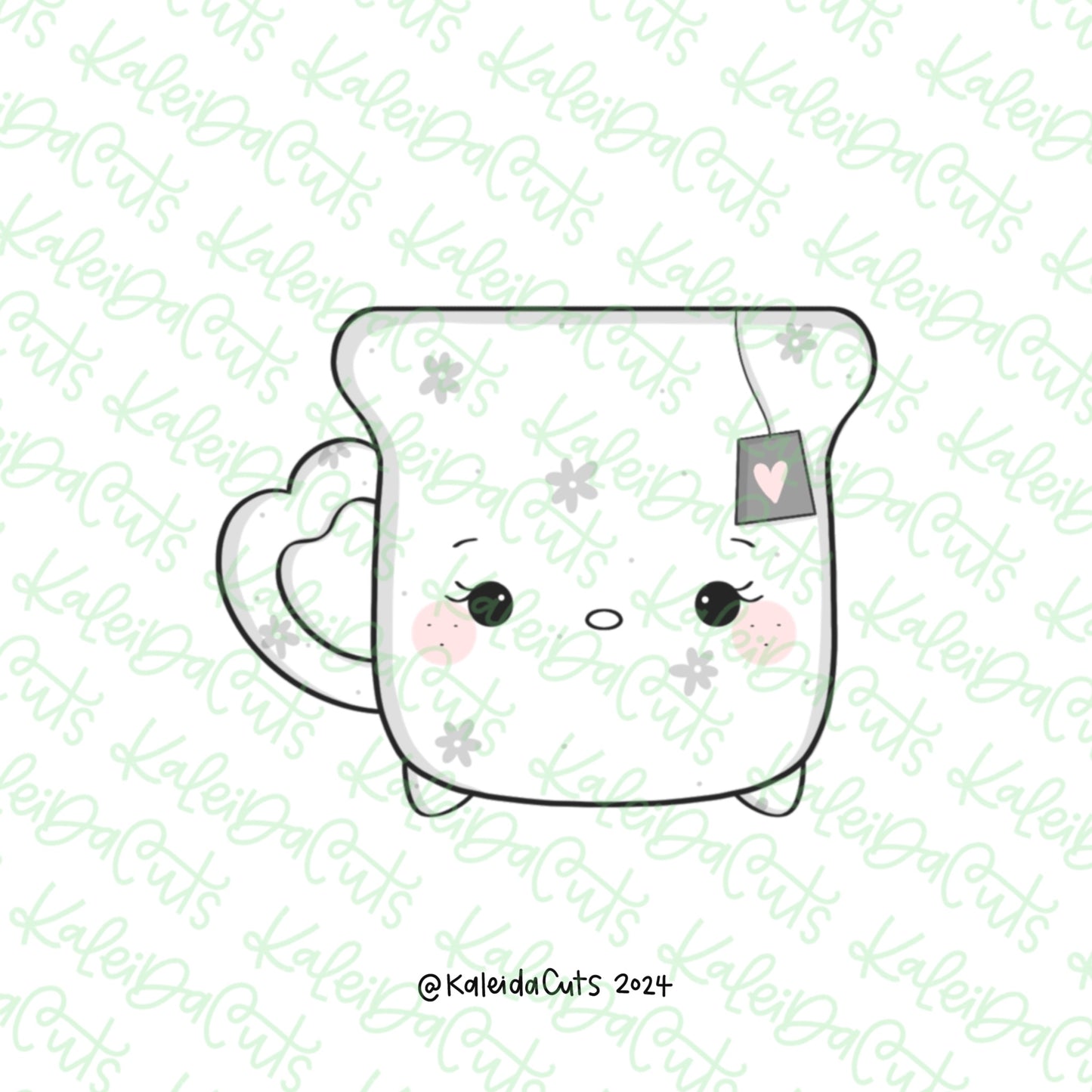 Heart Teacup Cookie Cutter