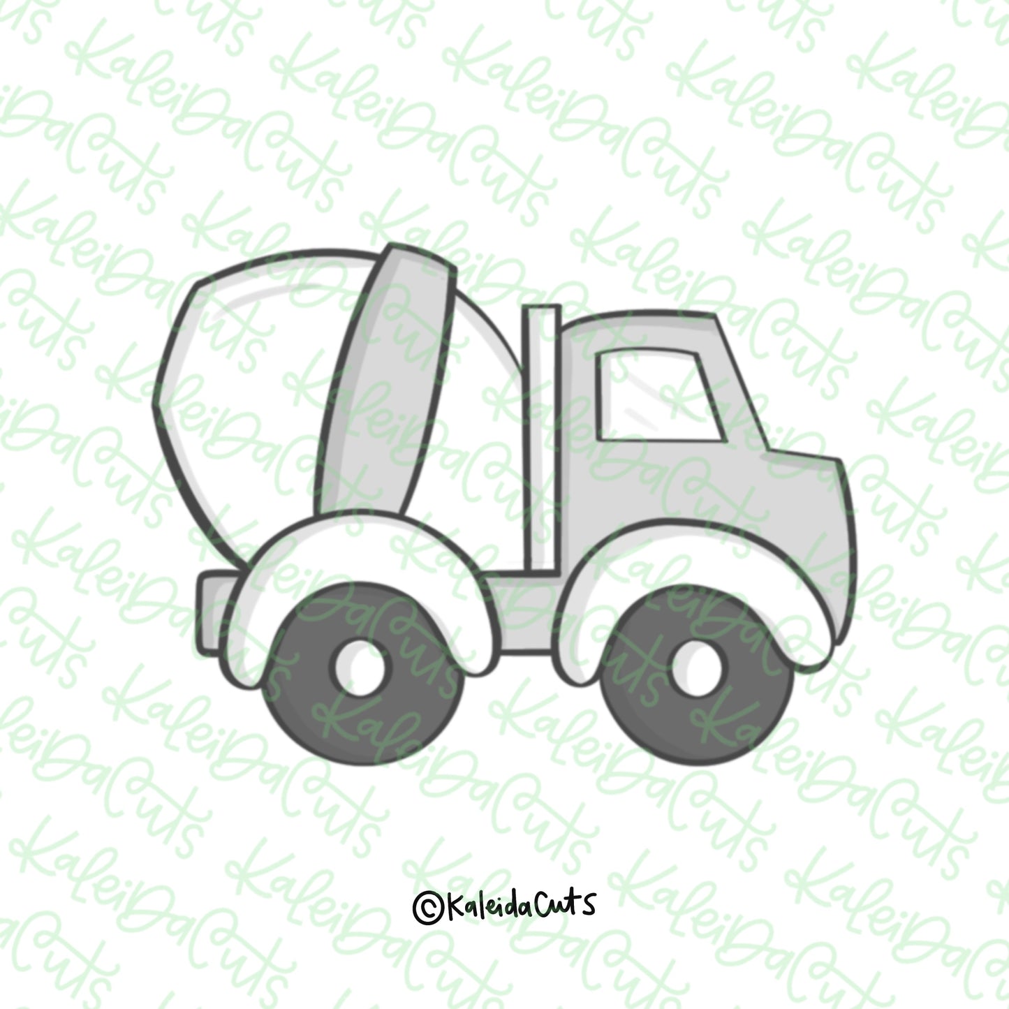 Construction Concrete Truck Cookie Cutter