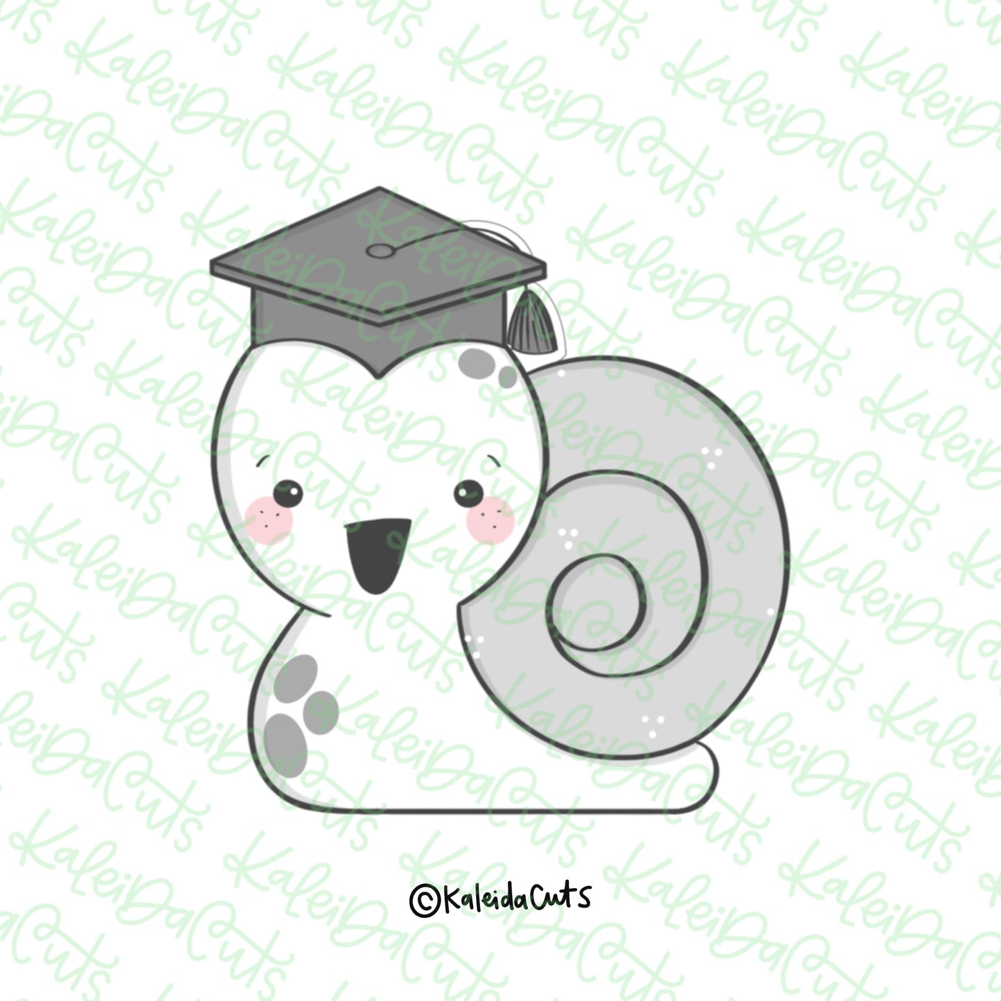 Grad Snail Cookie Cutter