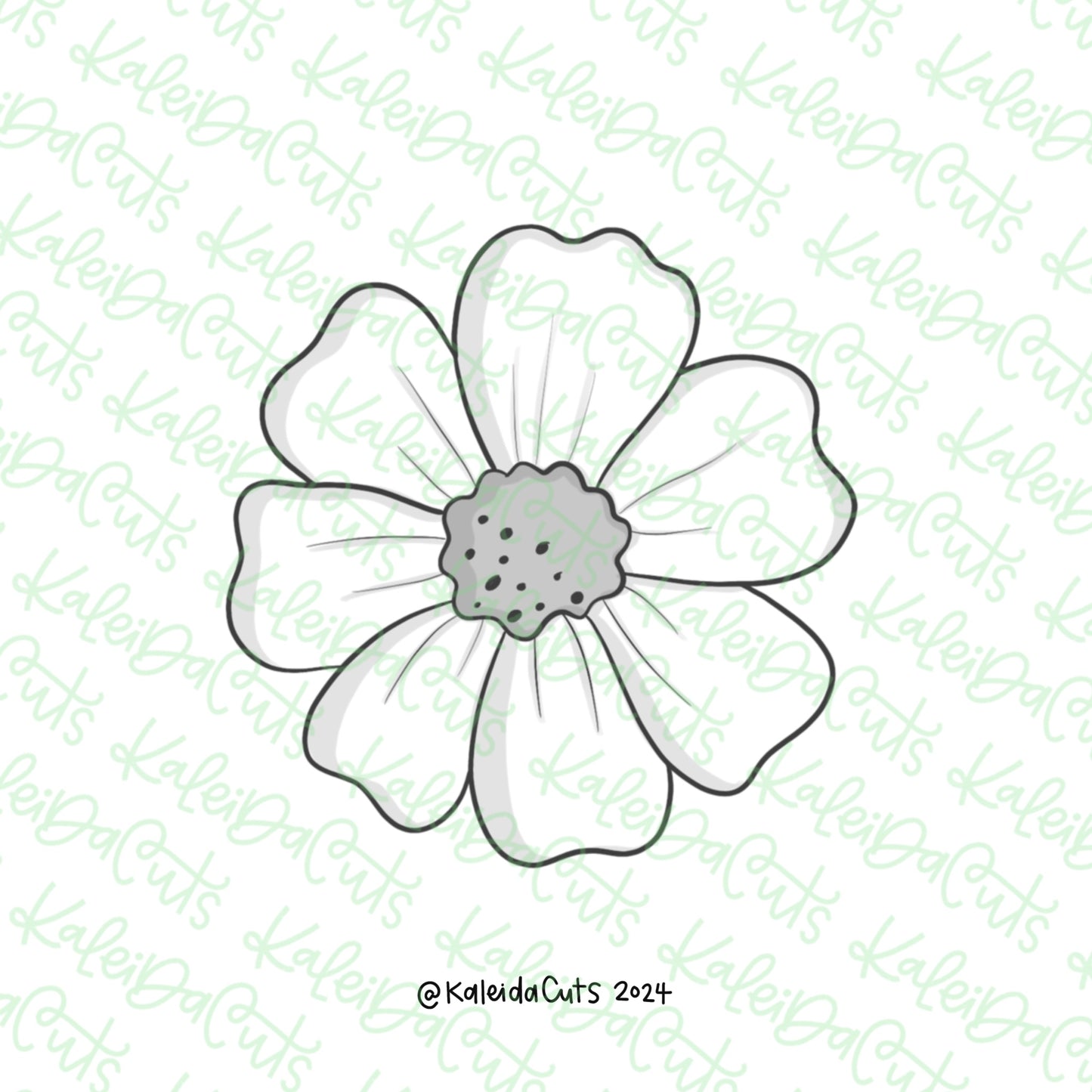 Daisy Blossom Cookie Cutter