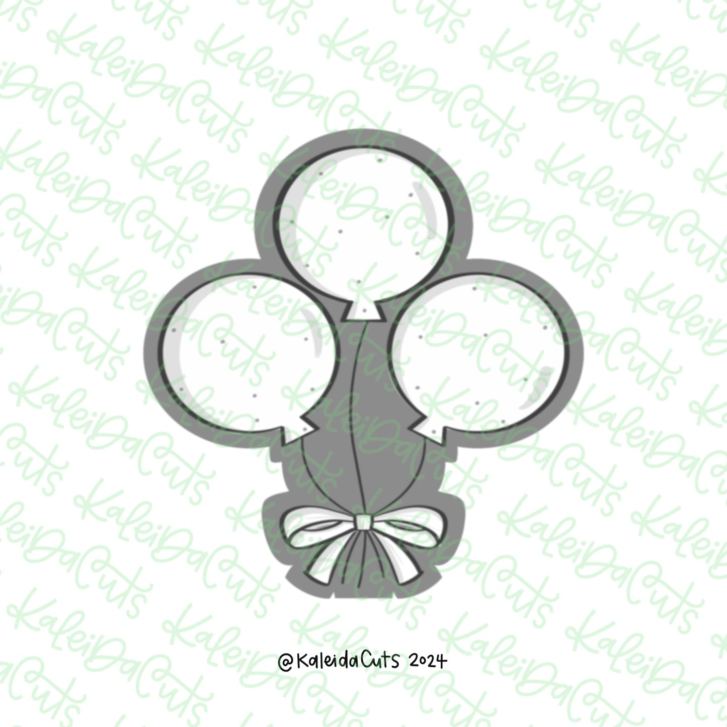 Bundle of Balloons Cookie Cutter