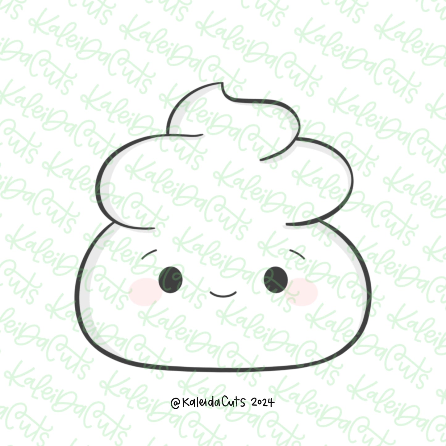 Chunky Whip Cream Cookie Cutter