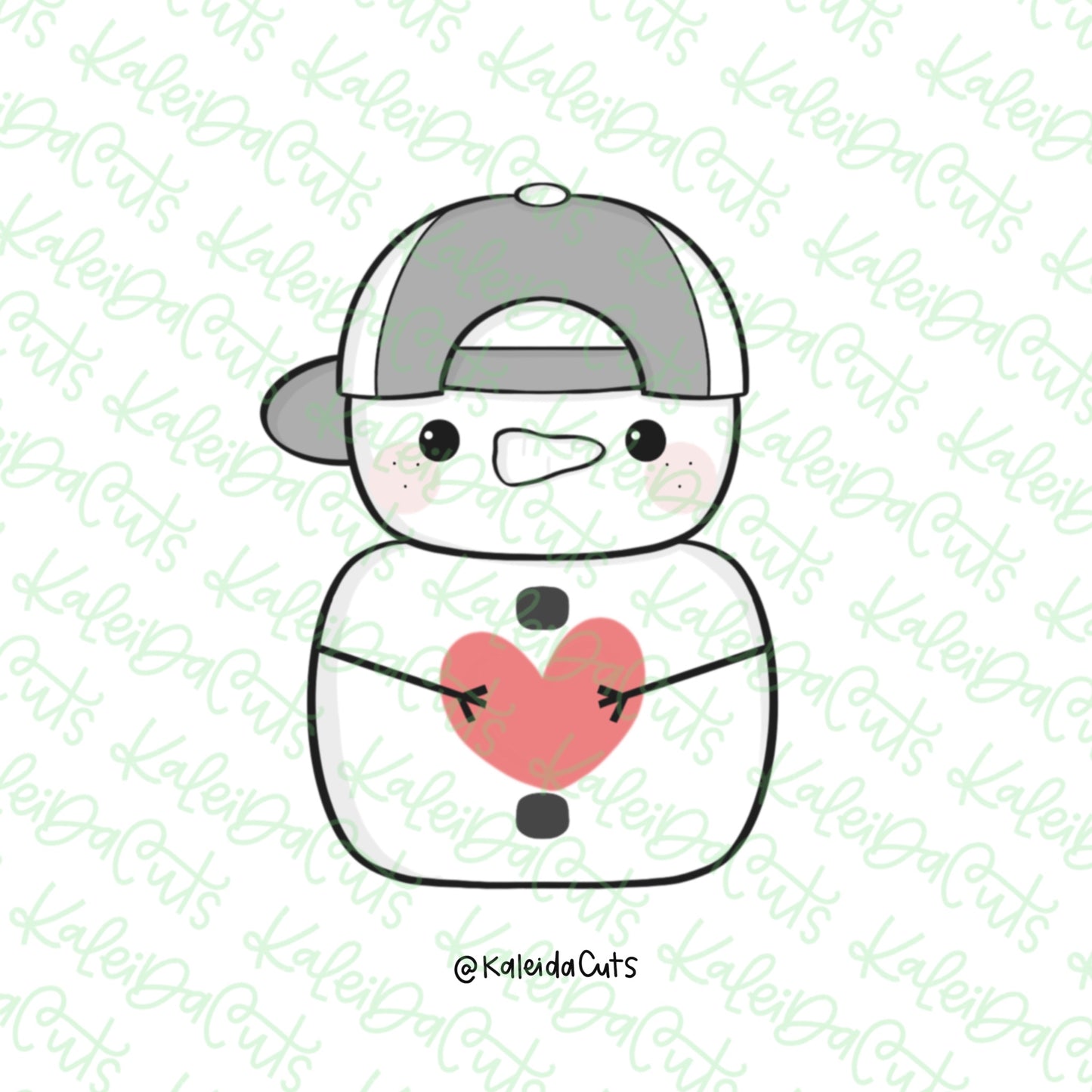 SnowBoy Cookie Cutter