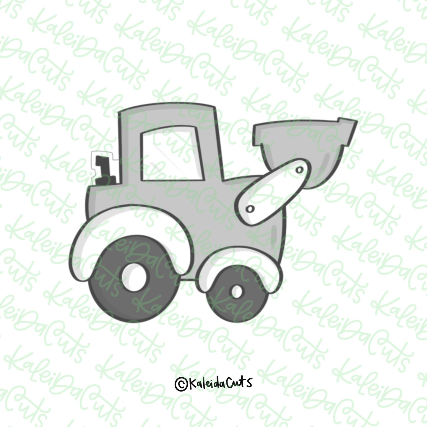 Construction Digger Cookie Cutter