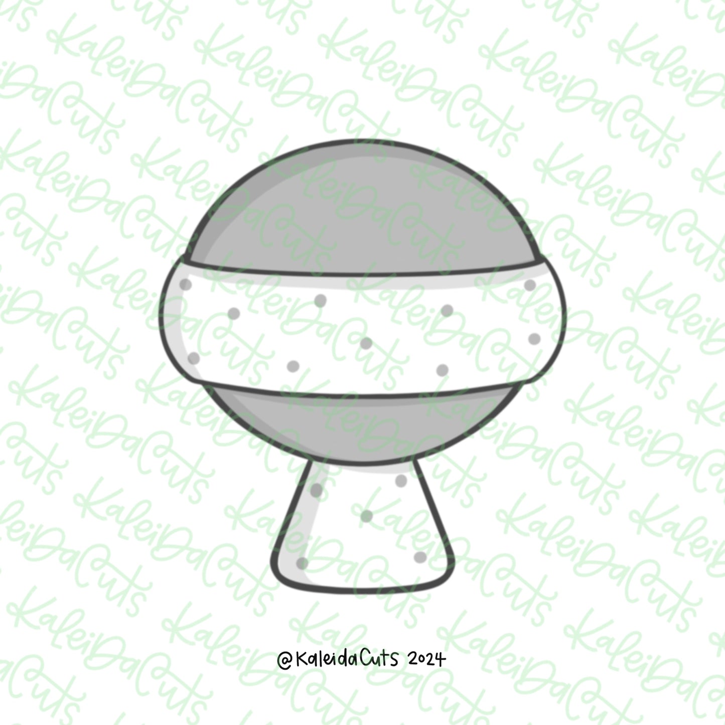 Square Baby Rattle Cookie Cutter