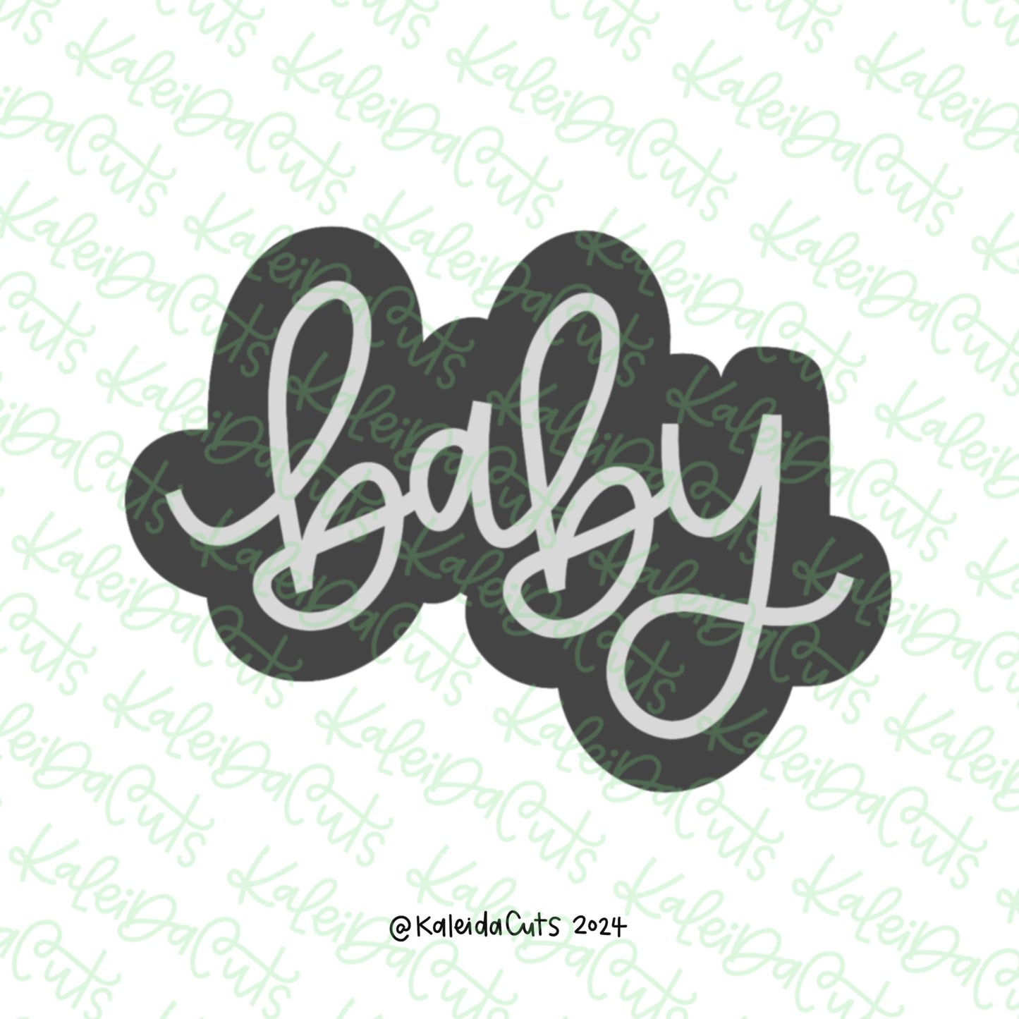 Baby Lettering Cookie Cutter
