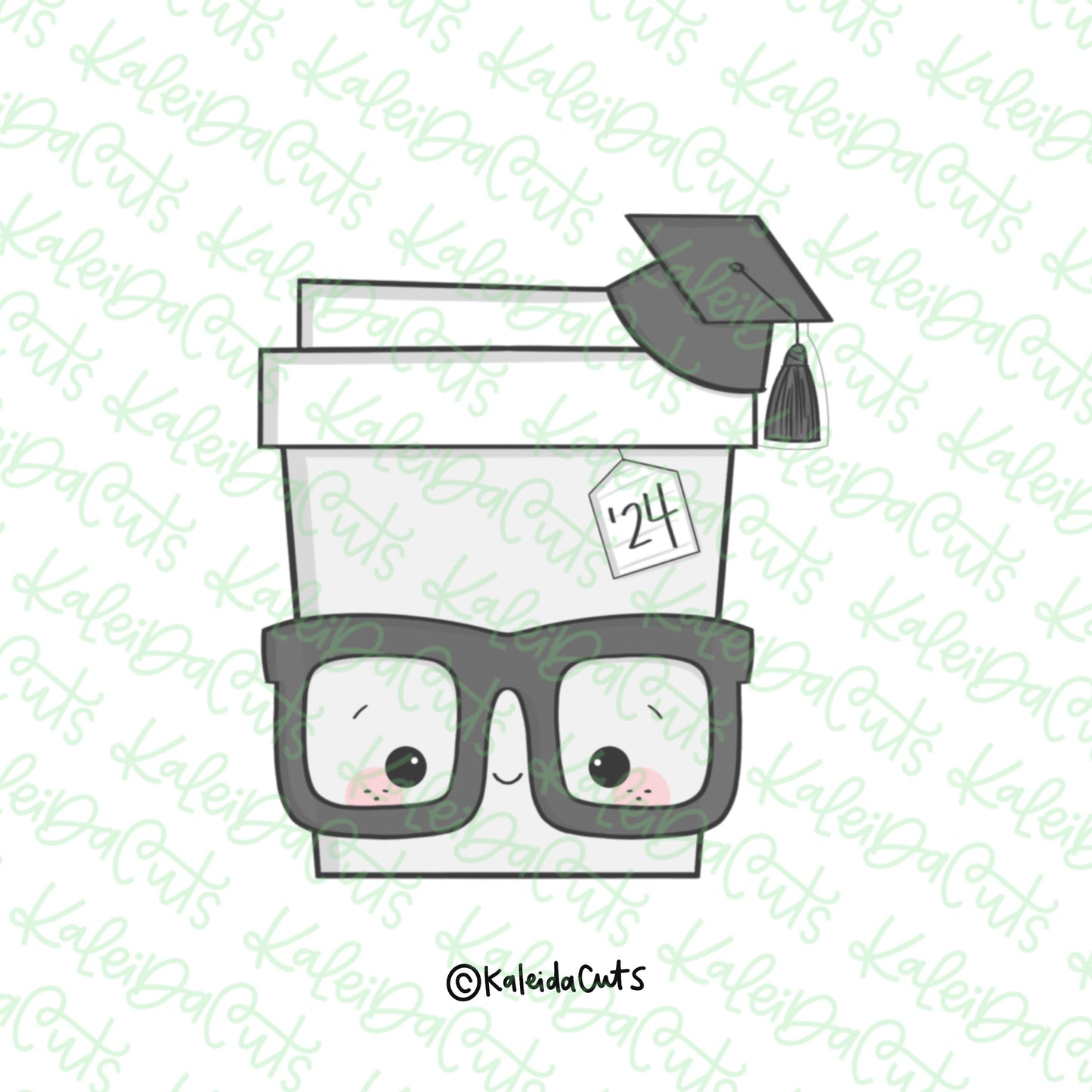 Grad To Go Cup Cookie Cutter