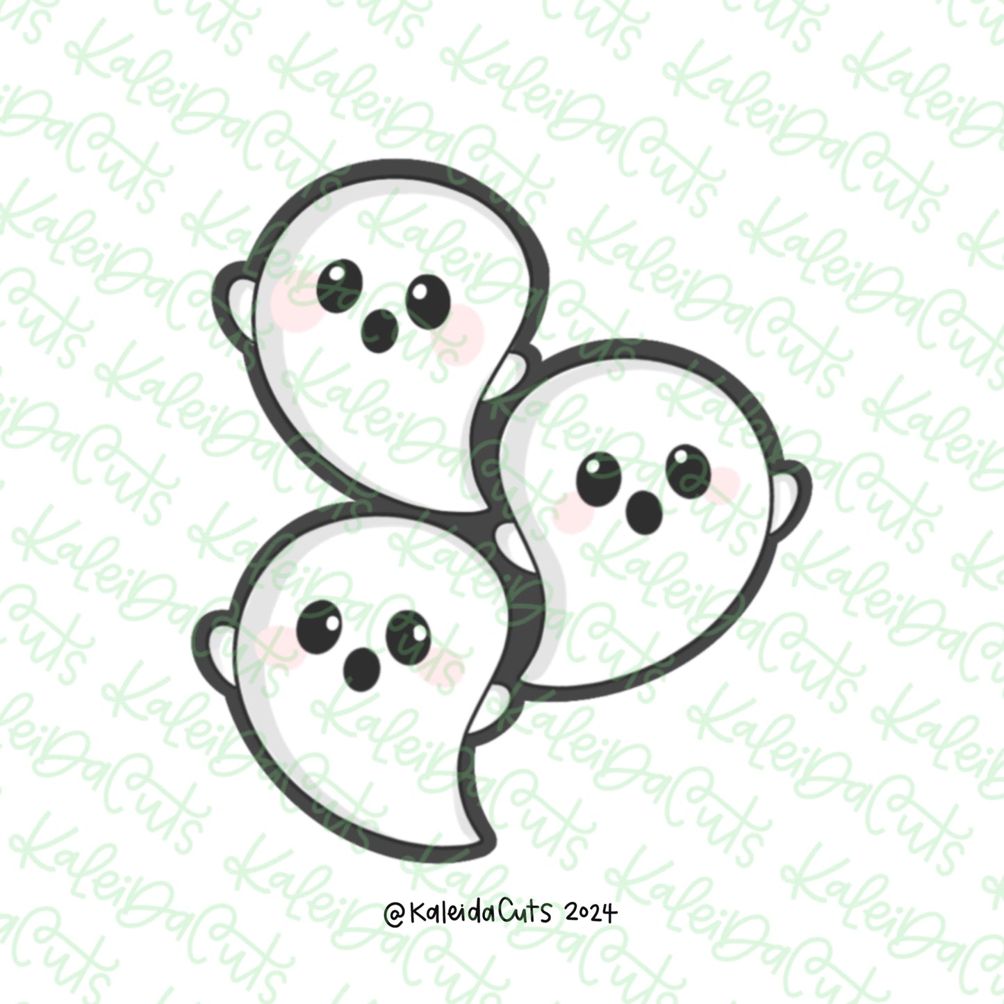 Ghost Trio Cookie Cutter