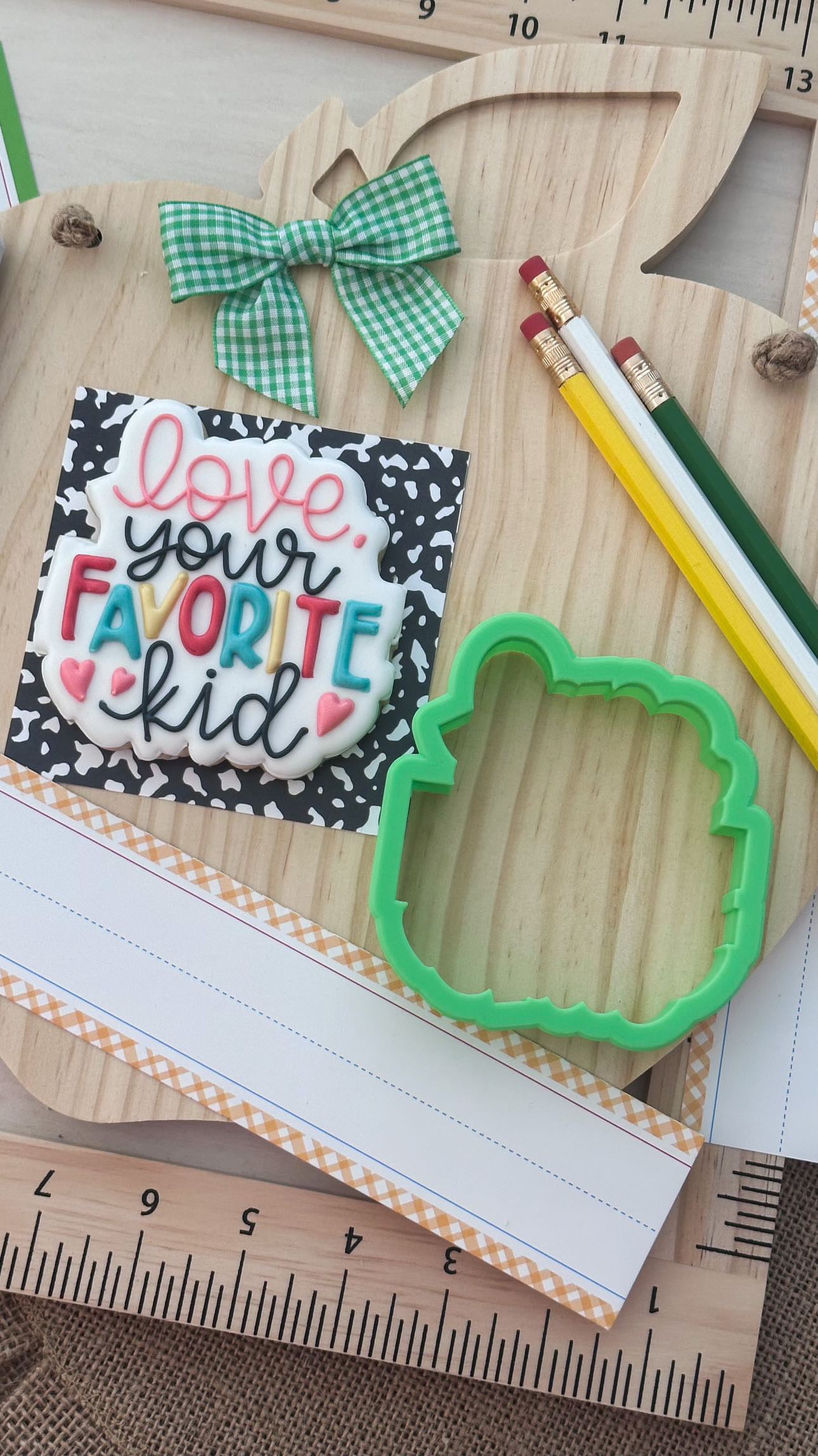 Love Your Favorite Kid Cookie Cutter