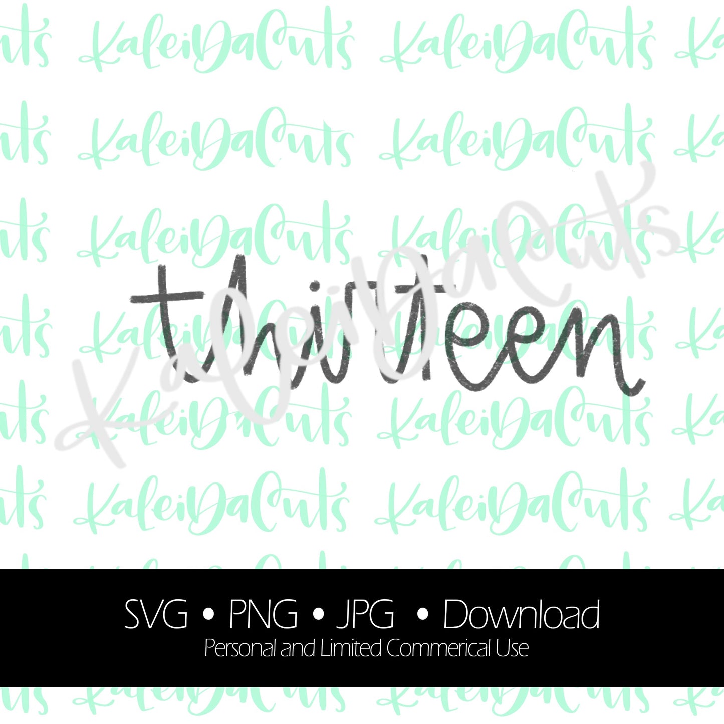 Thirteen Digital Download.