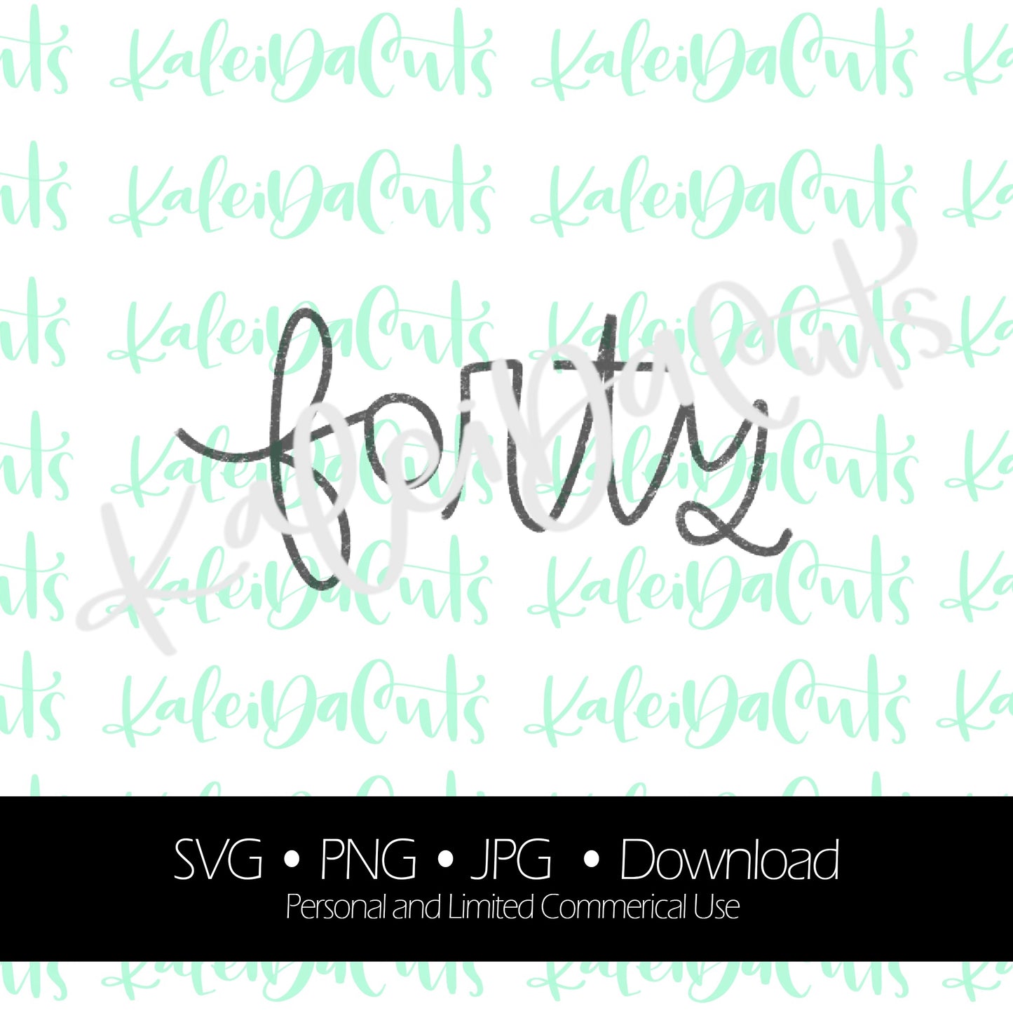 Forty Digital Download.