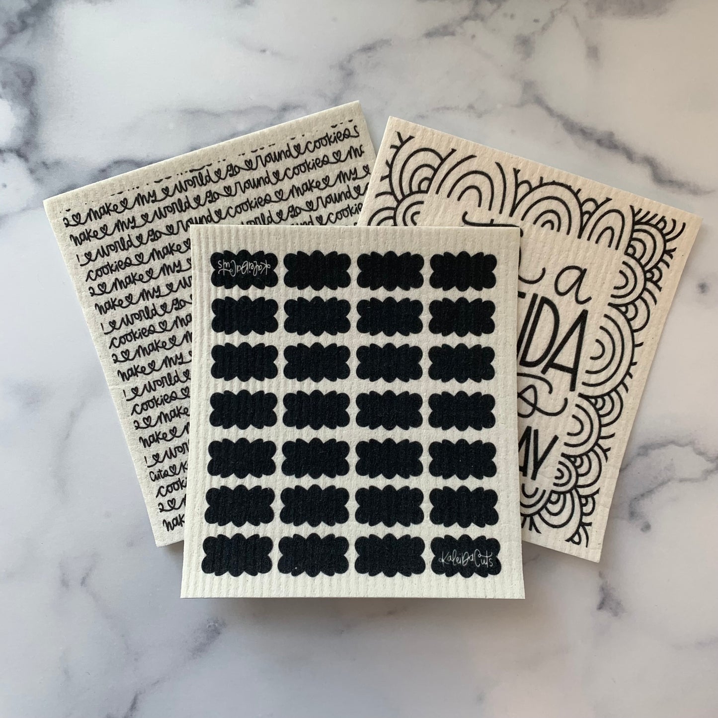 Eco Friendly Dishcloths - Set of 3