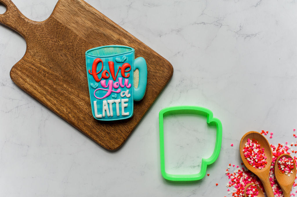 Tall Latte Mug Cookie Cutter