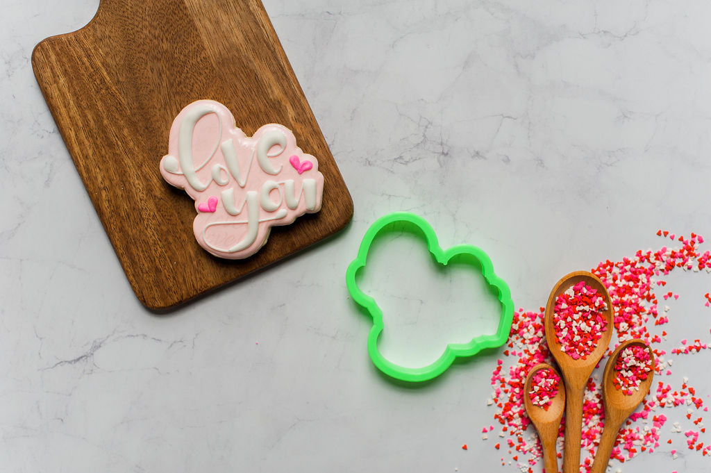 Love You Lettering Cookie Cutter
