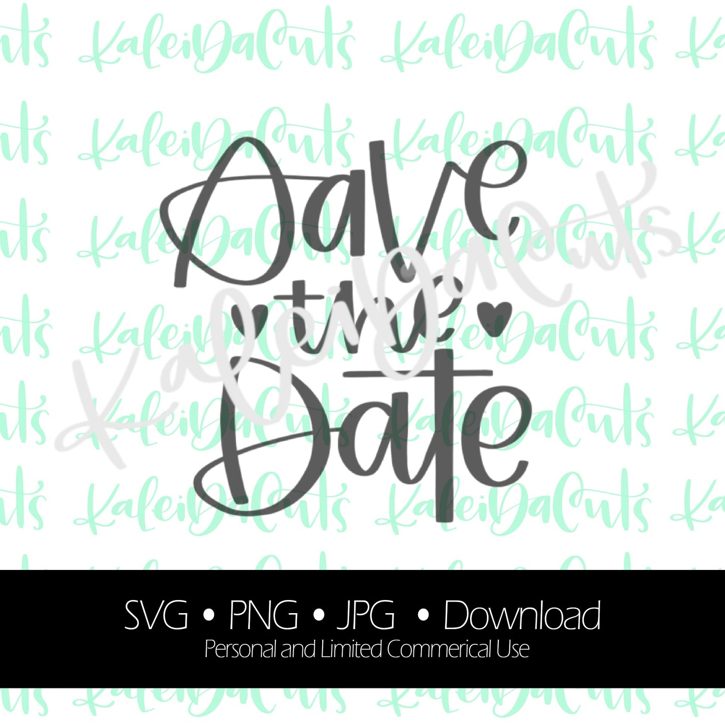 Save the Date Digital Download.