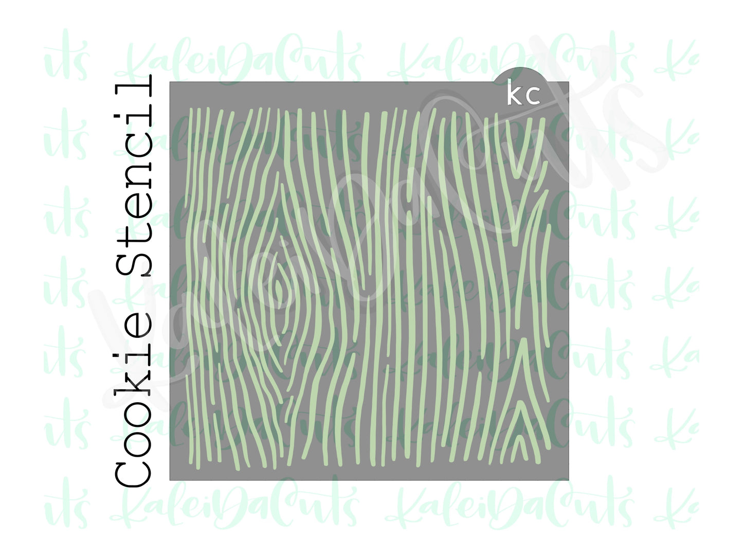 Wood Grain Stencil