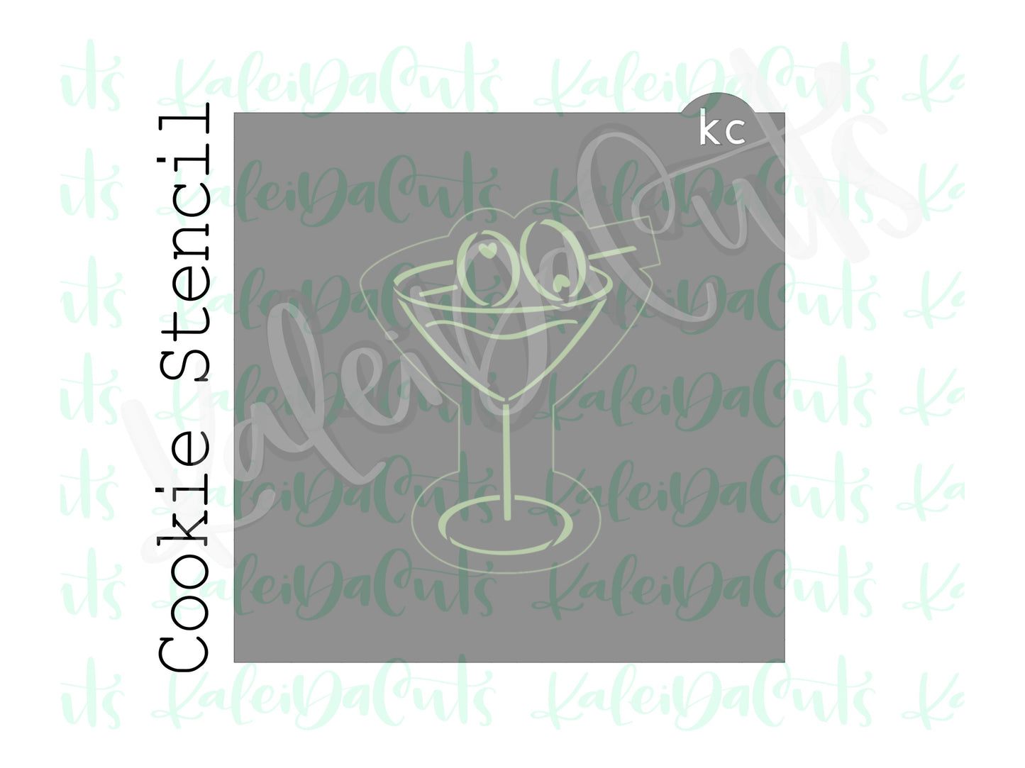 Dirty Martini Stencil
