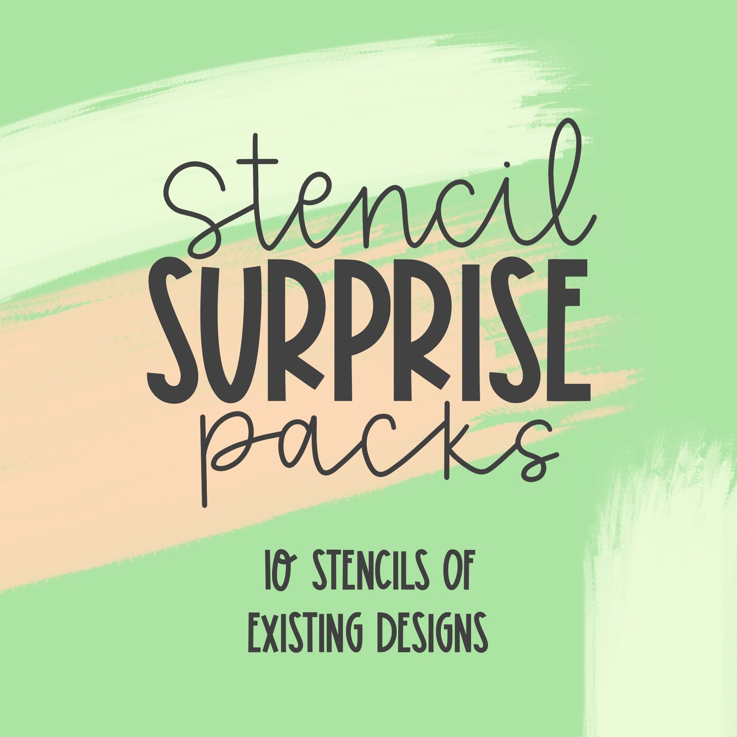Stencil Surprise Packs
