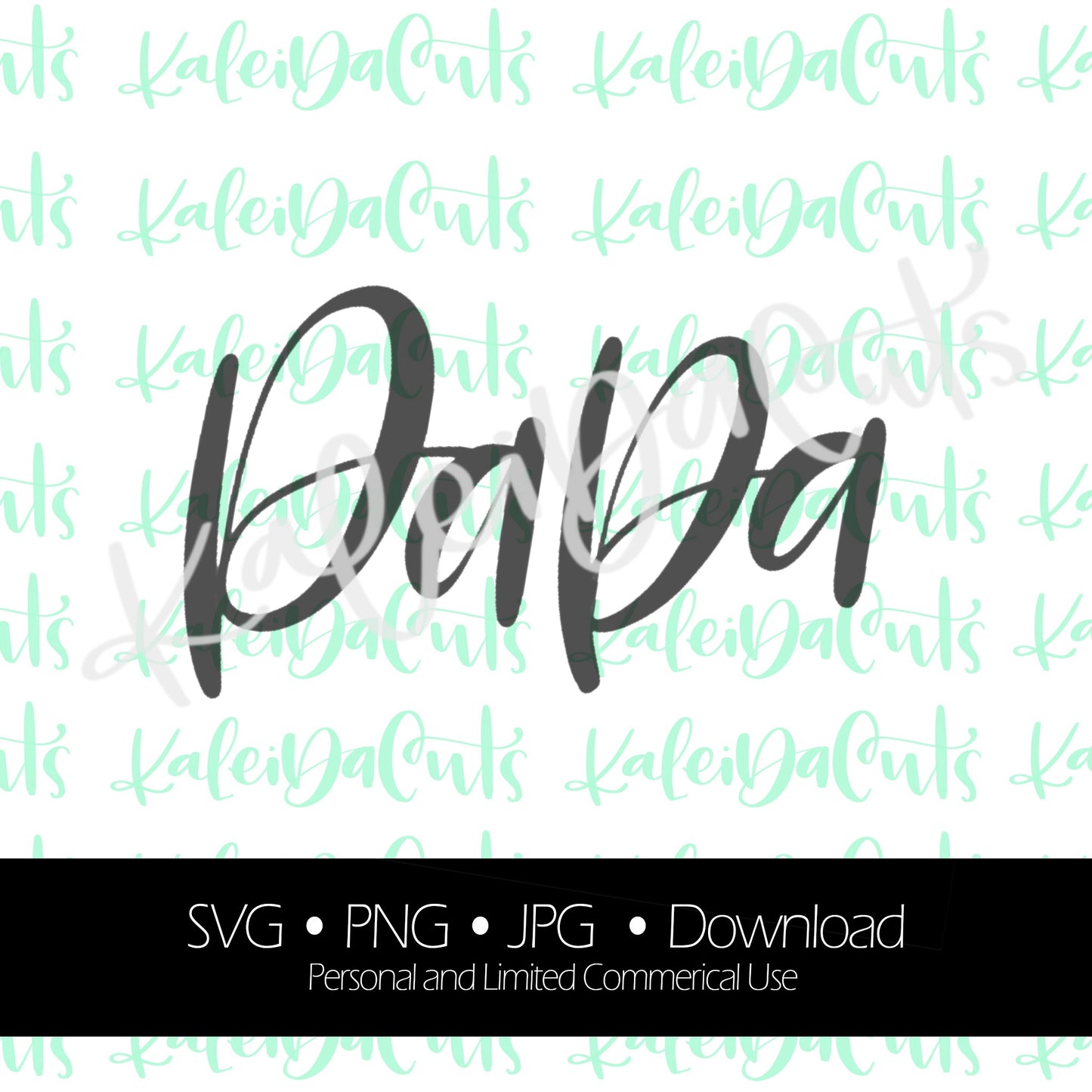 Papa Lettering - Digital Download.