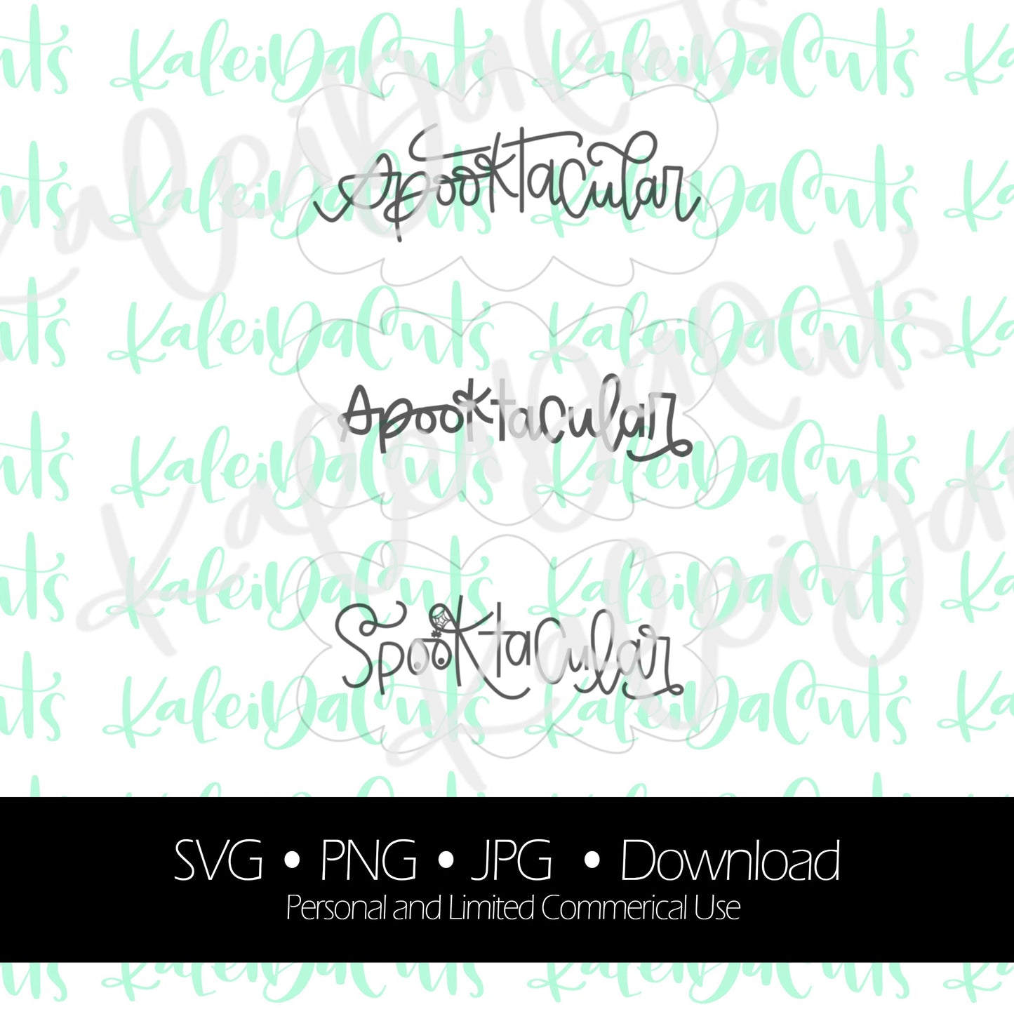 Spooktacular Nancy Lettering - Digital Download.