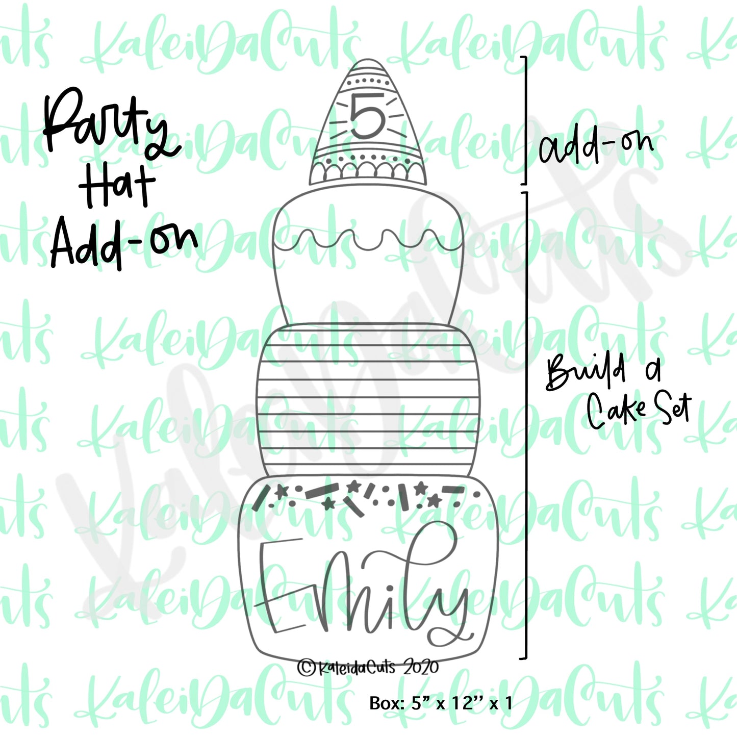 Party Hat Add-On Cookie Cutter