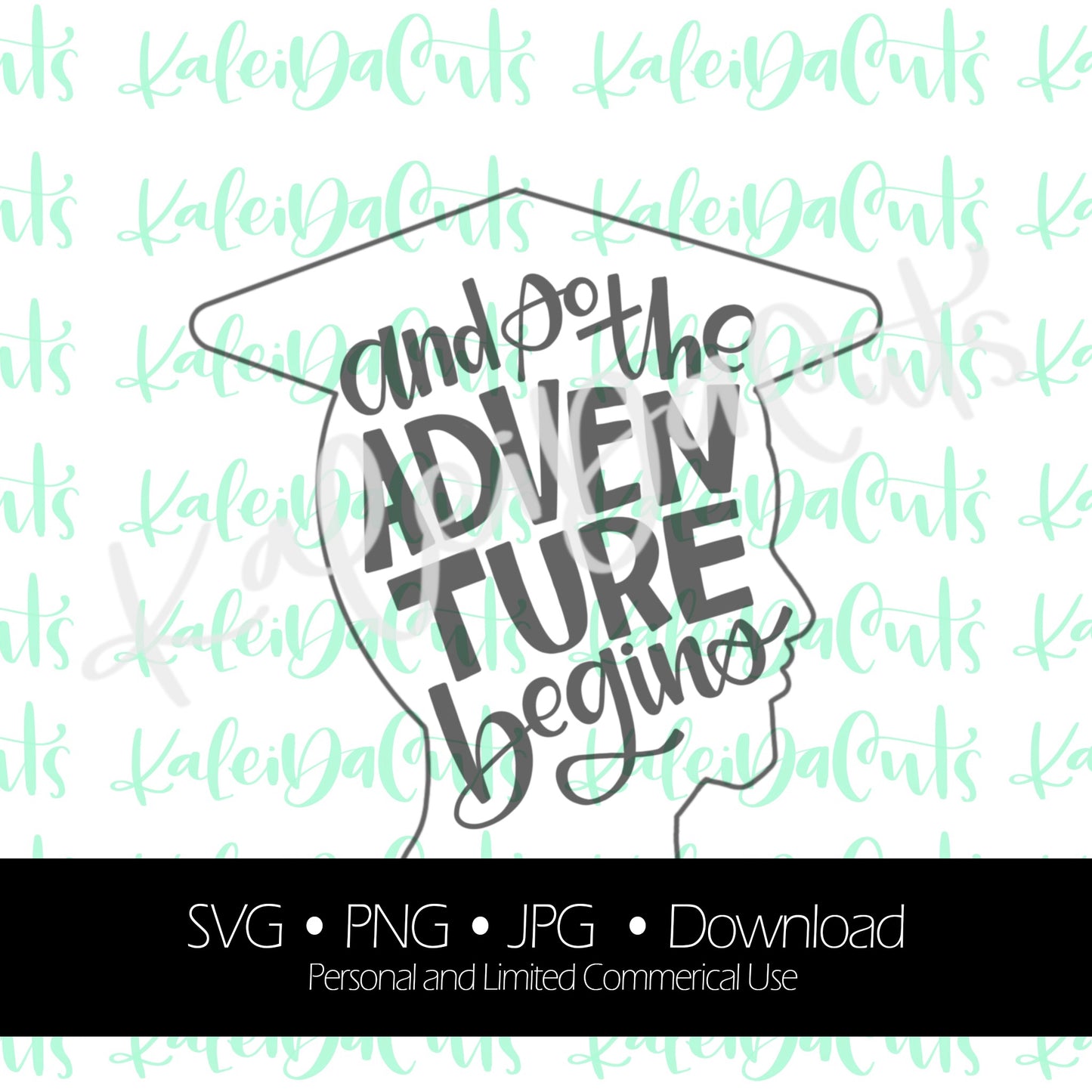 Grad Guy Lettering Digital Download.