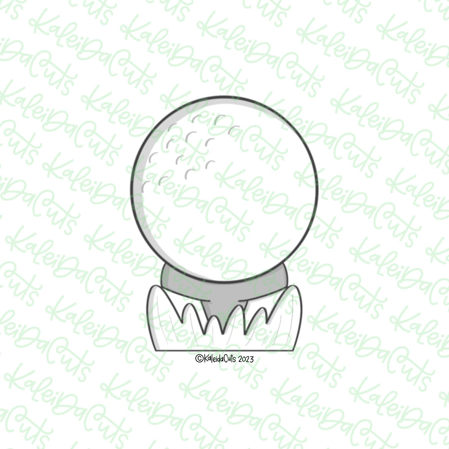 Golf Tee 2023 Cookie Cutter