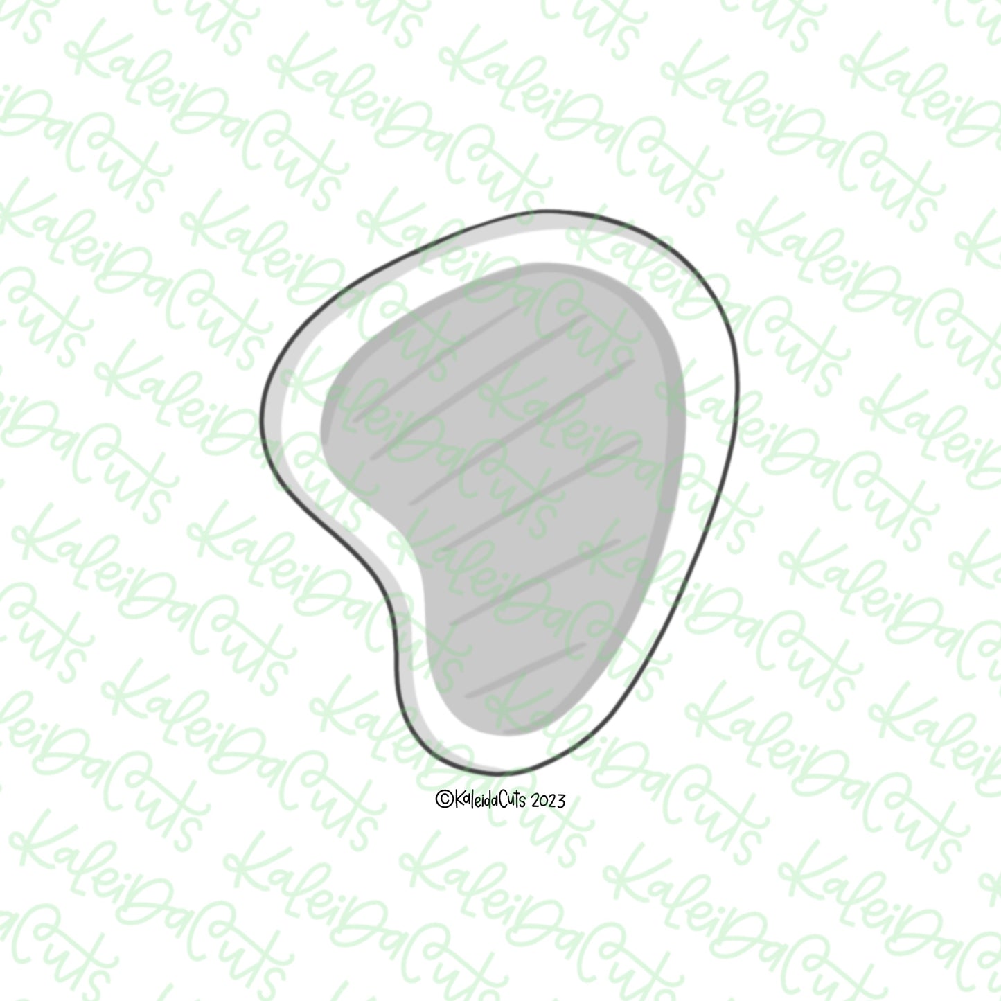 Grilled Steak Cookie Cutter