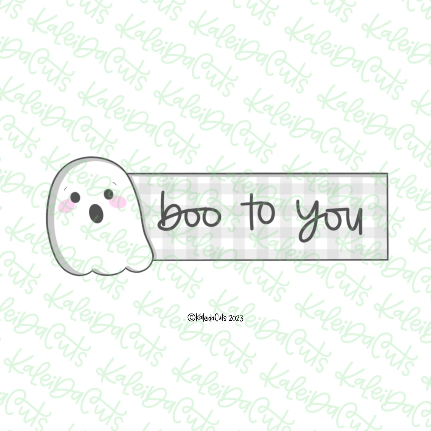 Skinny Boo Stick Cookie Cutter