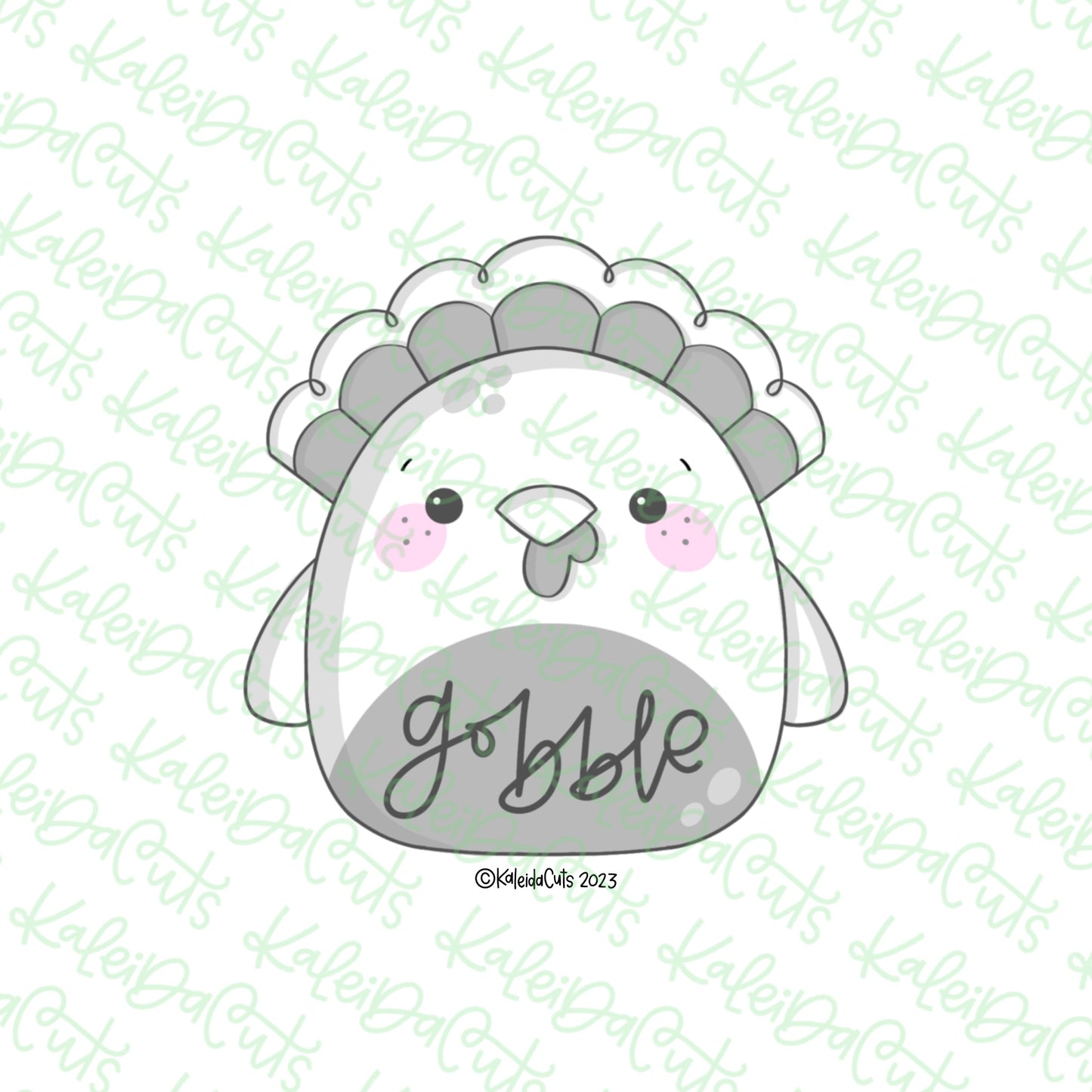 Turkey Plush Cookie Cutter