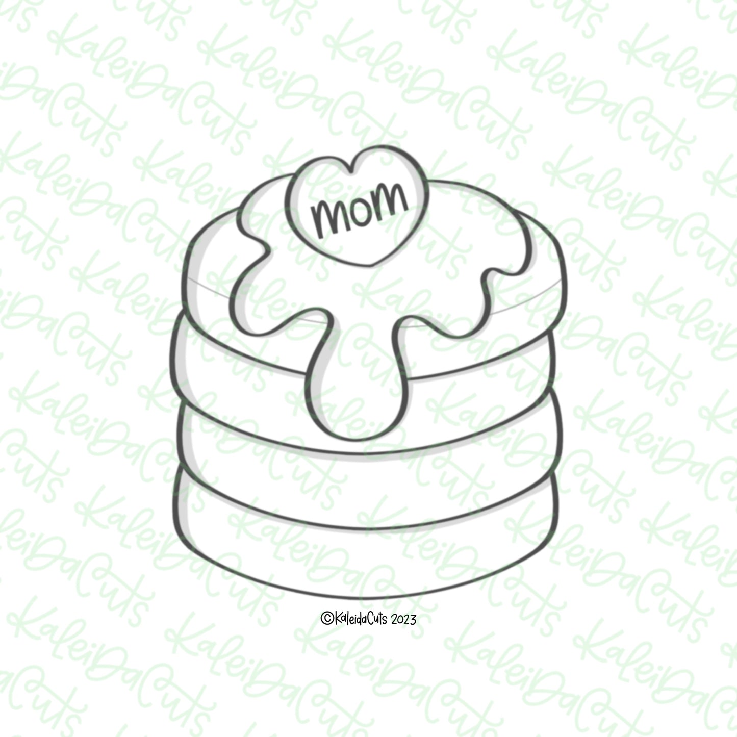 Pancake Stack Cookie Cutter