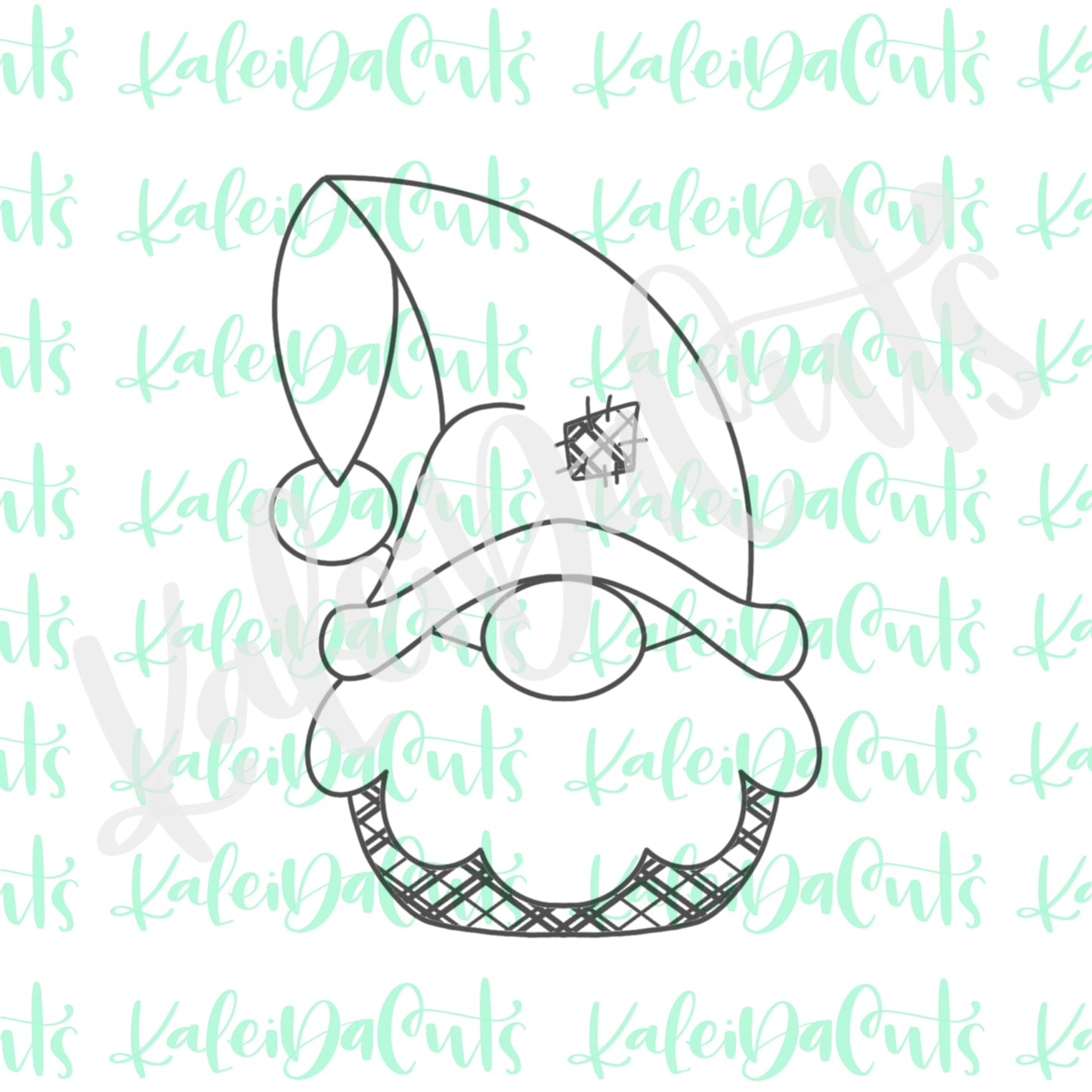 Holiday Gnome Cookie Cutter