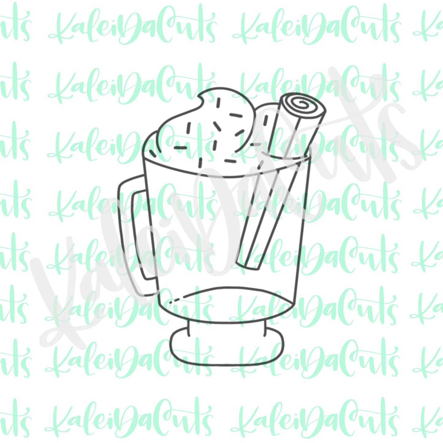 Holiday Spice Drink Cookie Cutter