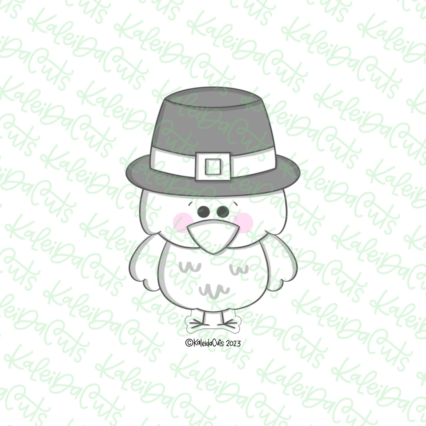 Turkey Pilgrim 2023 Cookie Cutter