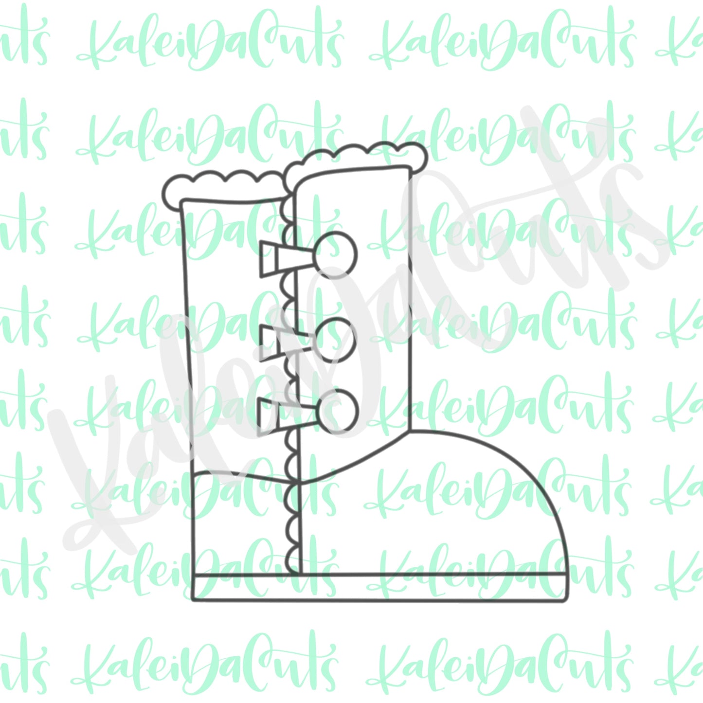 Fuzzy Boot Cookie Cutter