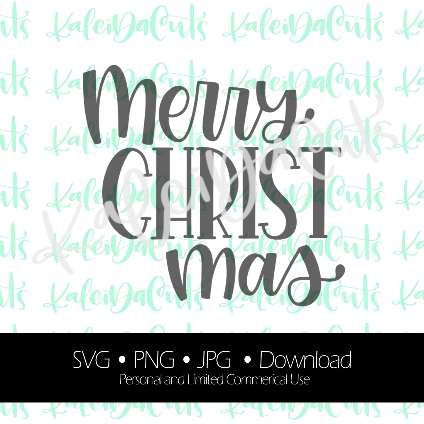 Merry Christ Mas Digital Download.