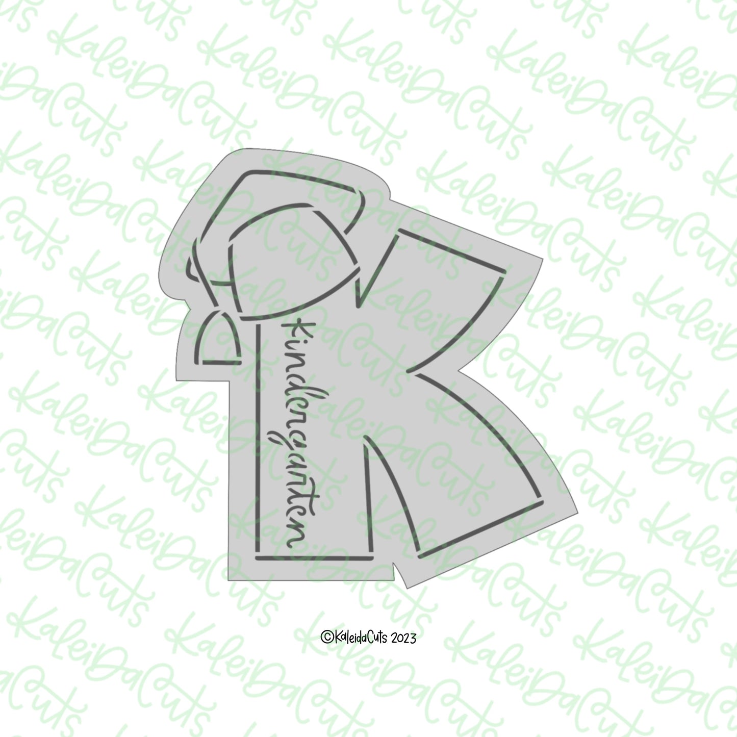 Kindergarten Grad Cookie Cutter