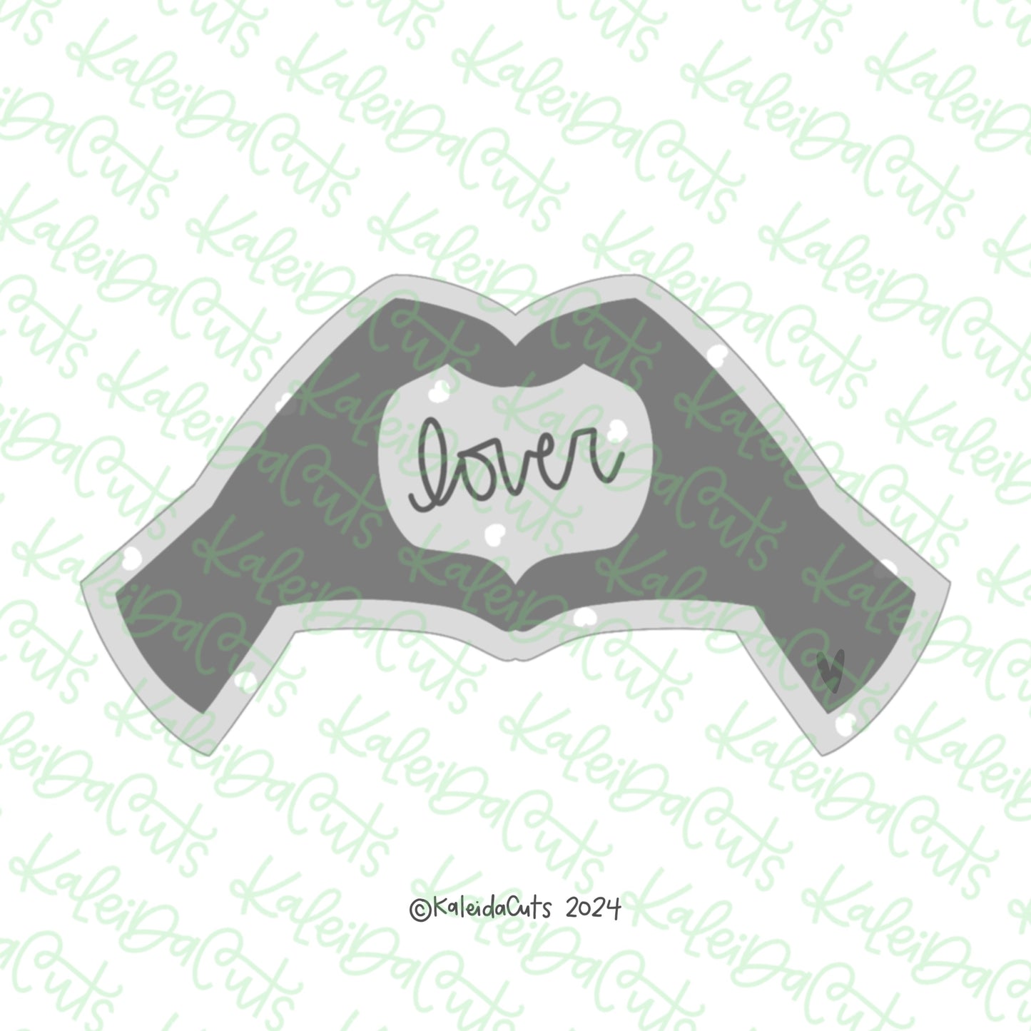 Heart Shaped Hands Cookie Cutter