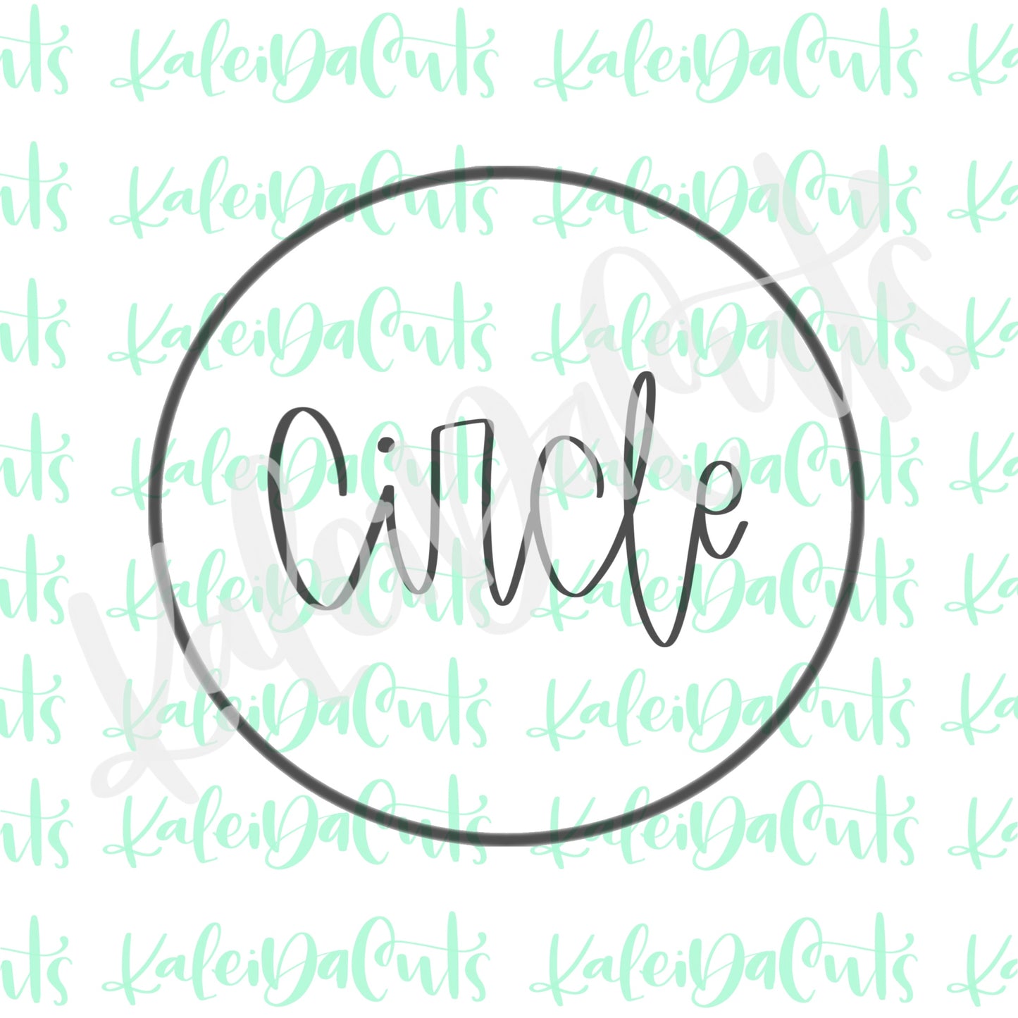 Circle Cookie Cutter