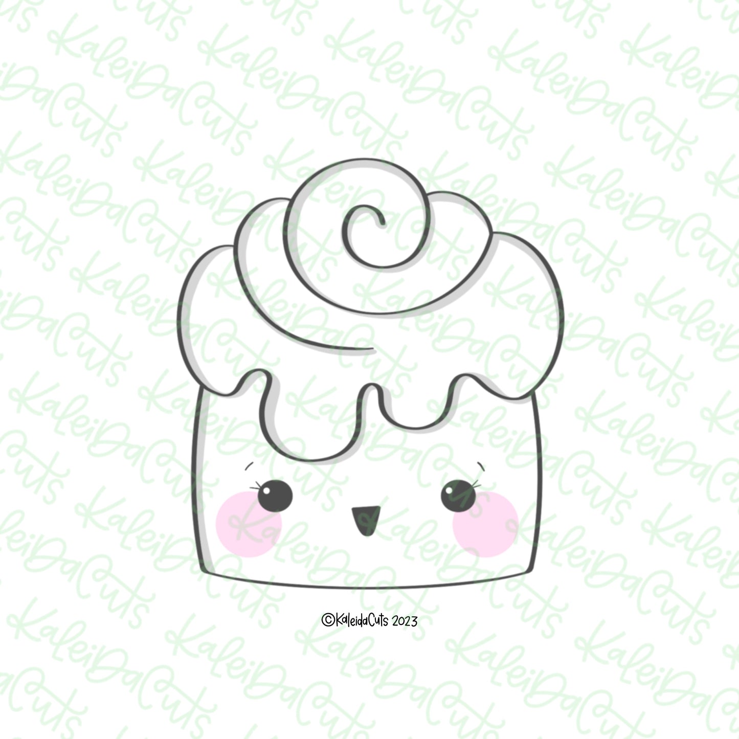 Cinnamon Roll Cookie Cutter