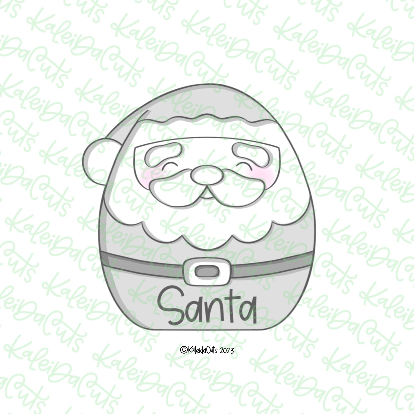 Santa Plush Cookie Cutter