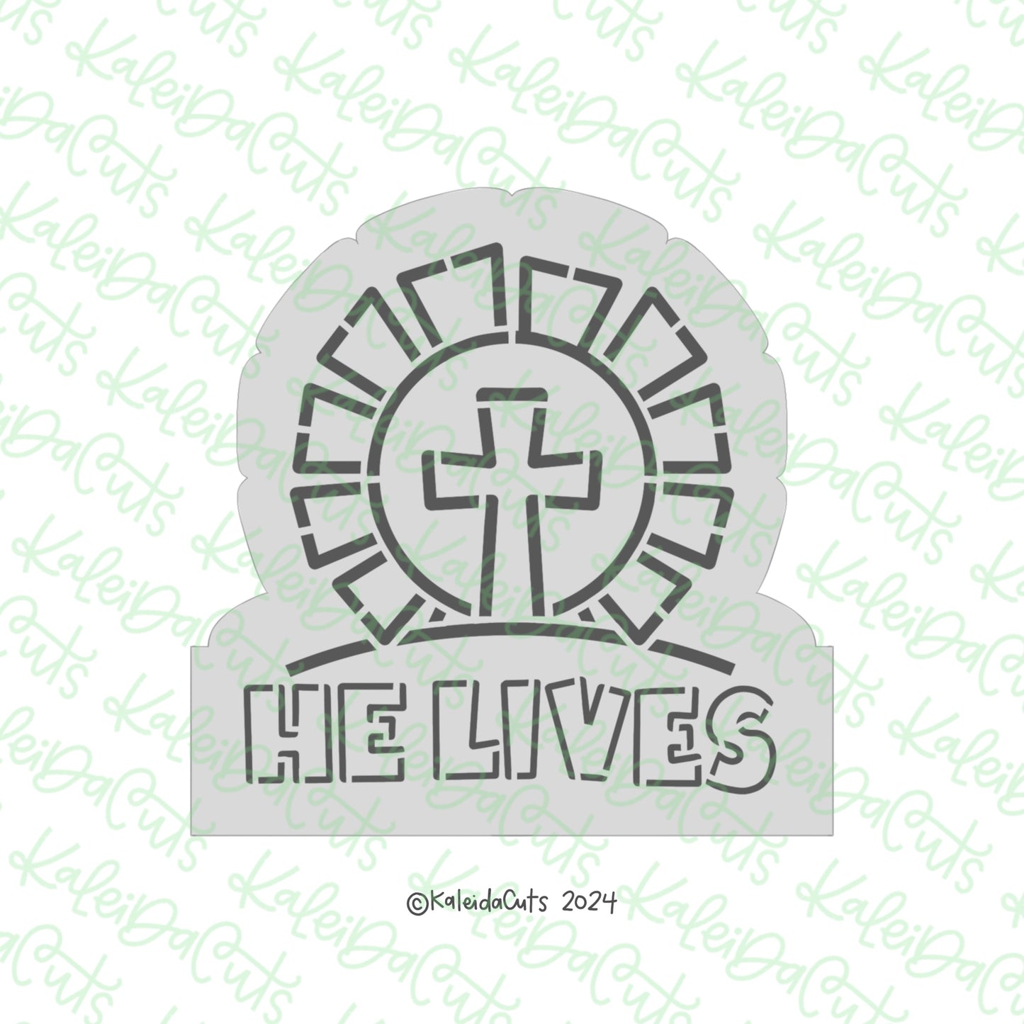 PYO He Lives Cross Cookie Cutter