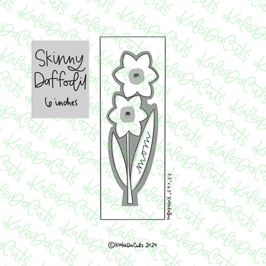 Skinny Daffodil Cookie Cutter