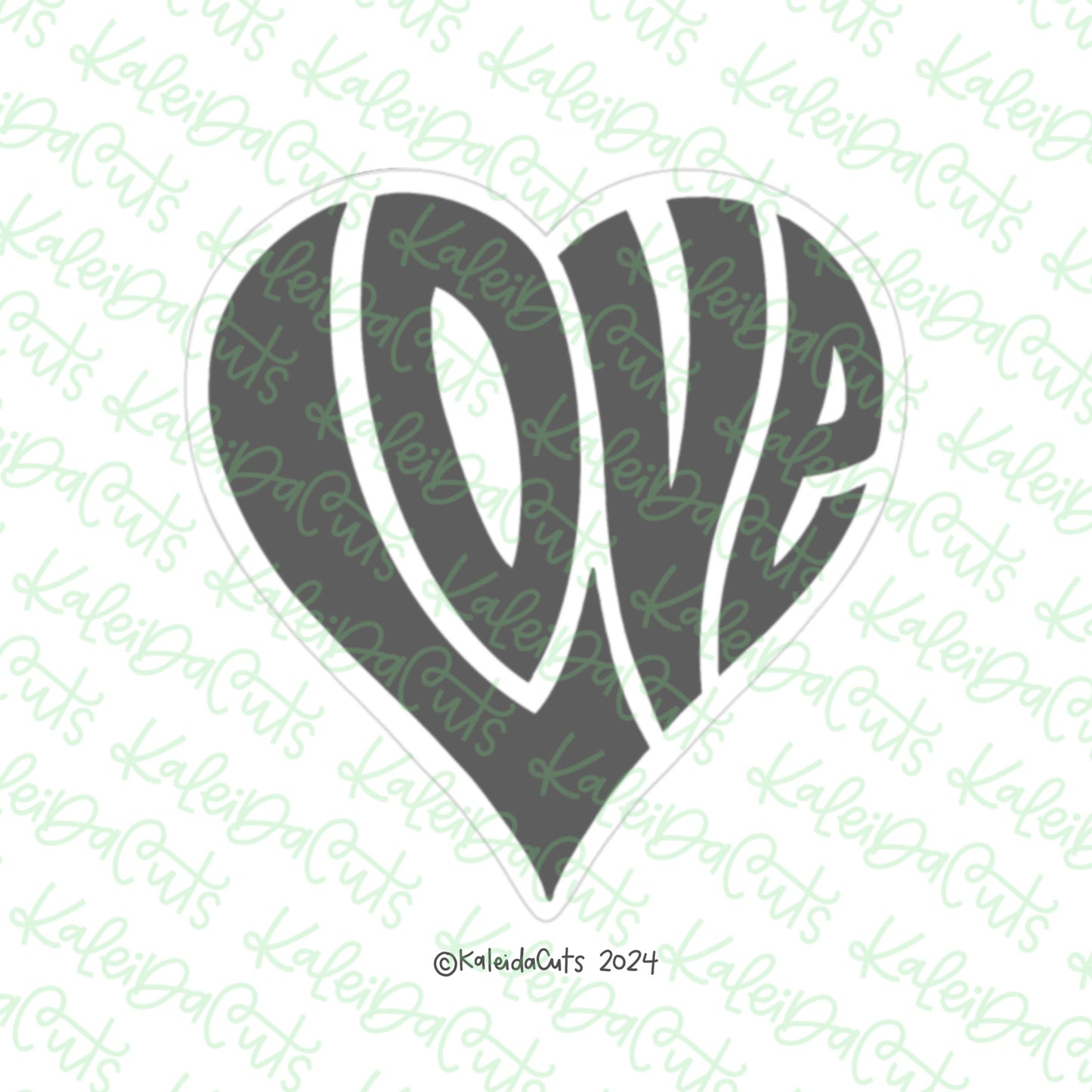 Love Heart Cookie Cutter