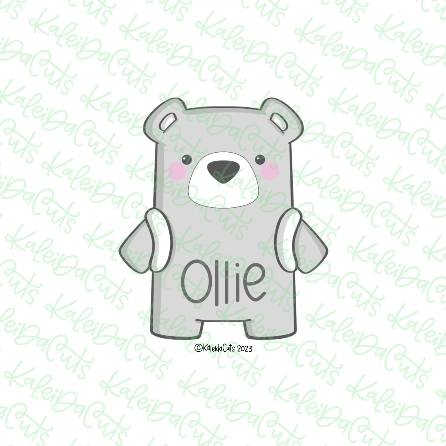 School Bear Cookie Cutter