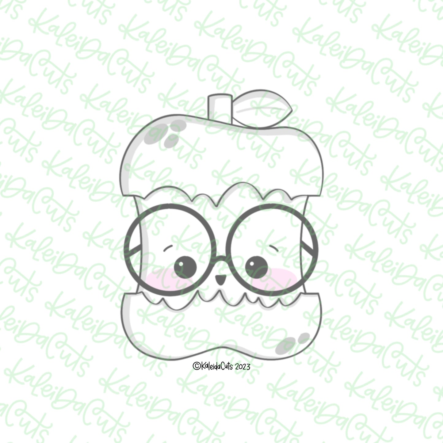 Nerdy Apple Core Cookie Cutter