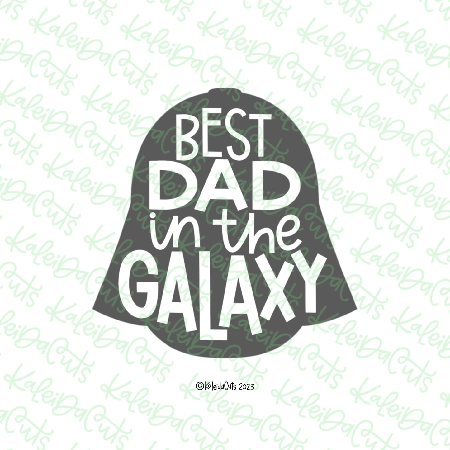 Galaxy Dad Cookie Cutter