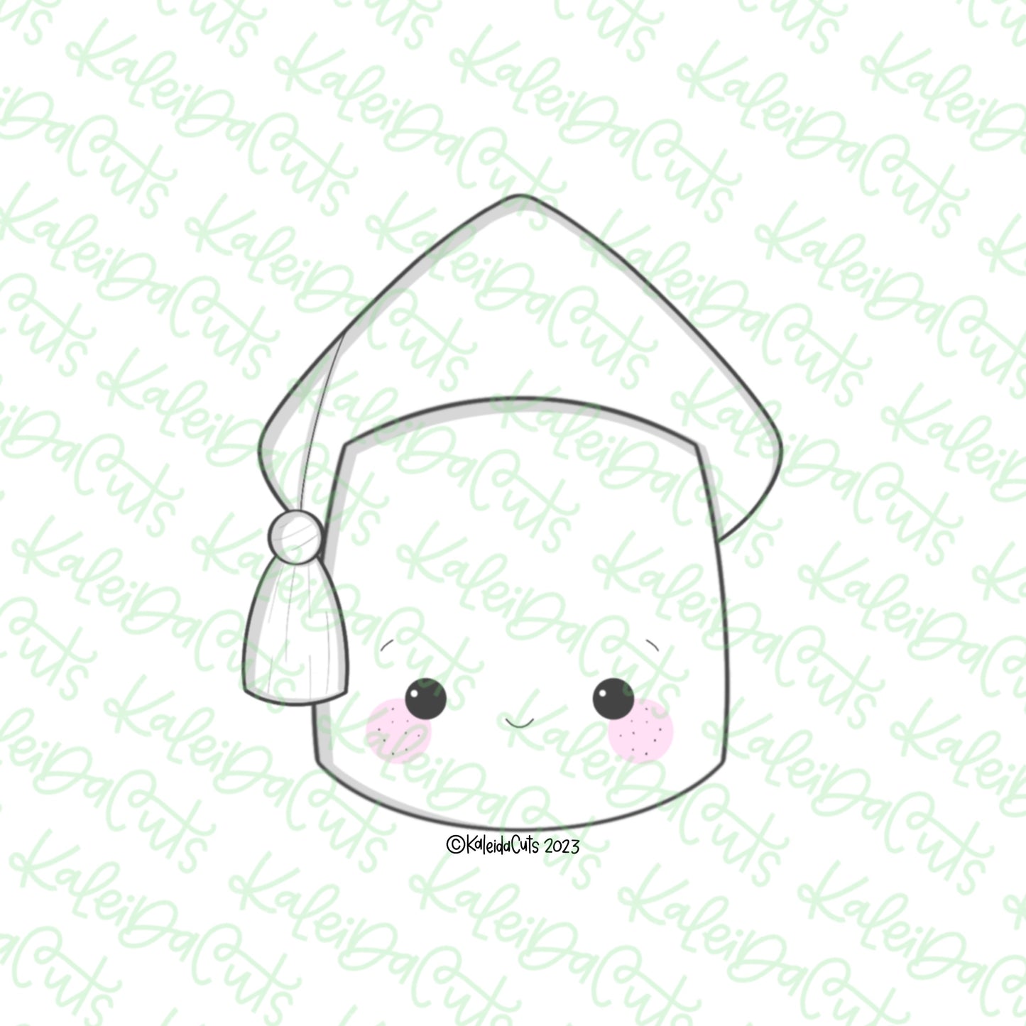 2023 Grad Hat Cookie Cutter