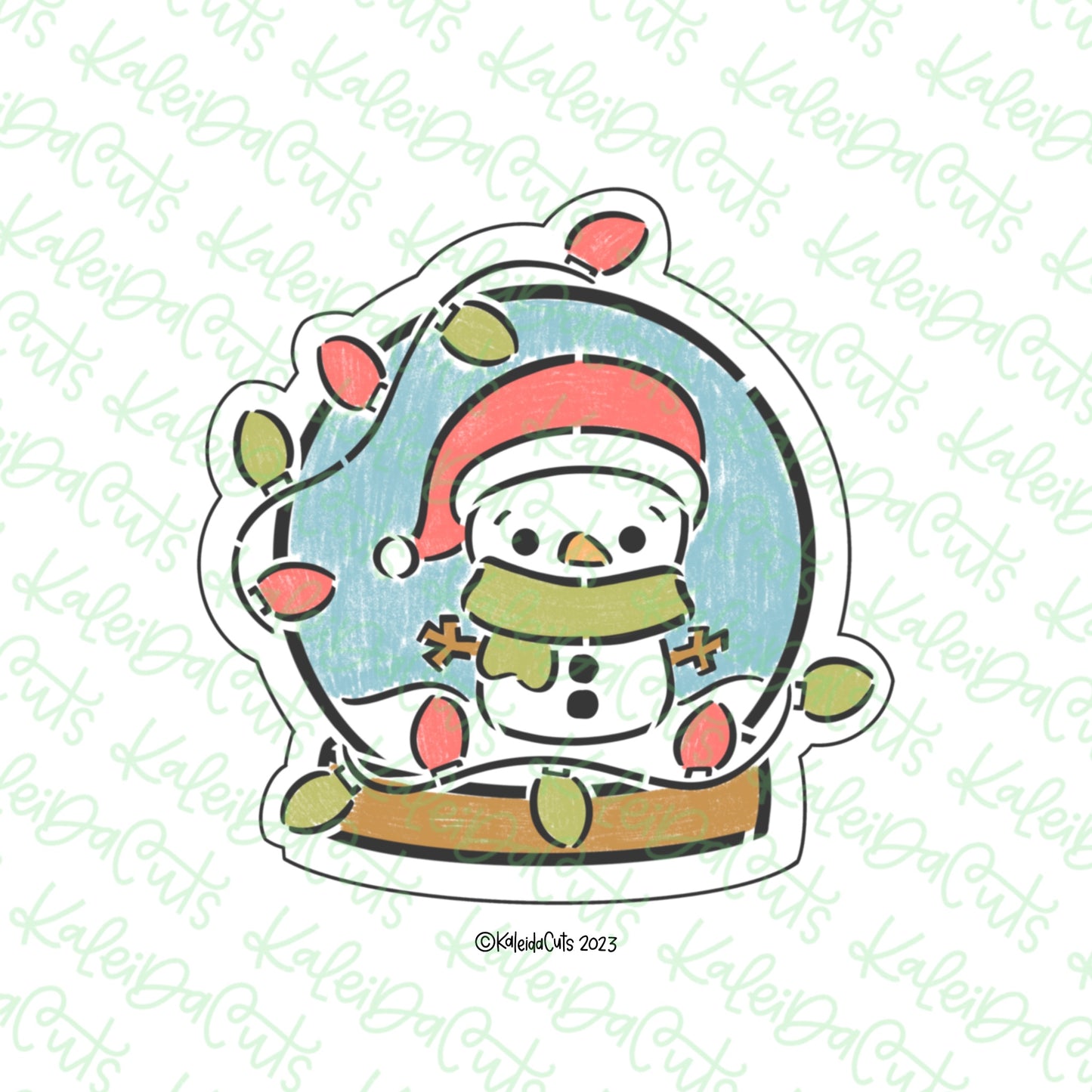 PYO Light Up Snow Globe Cookie Cutter