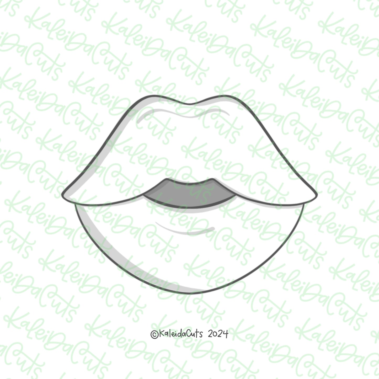 Pillow Lips Cookie Cutter